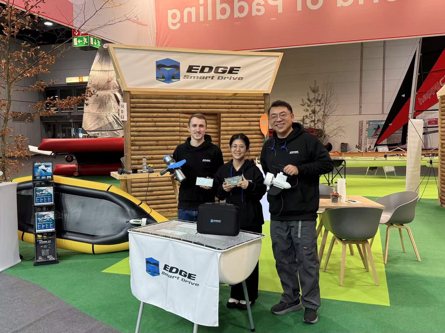 EDGE Shines at BOOT Dusseldorf 2025: Introducing EDGE K4 & K5 for an Enhanced Underwater Experience
